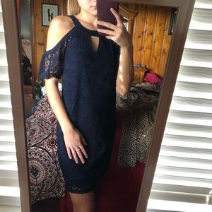 Blue Lace Dress